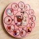 Handcrafted Bubu Dudu Love Story Wall Clock